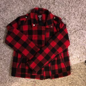 Hot topic checkered jacket